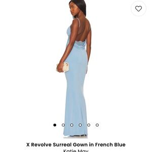 REVOLVE Katie May light blue dress.